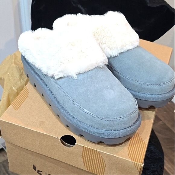 Koolaburra By Ugg Tizzey Slip-On Slippers- Wild Dove - Picture 11 of 11